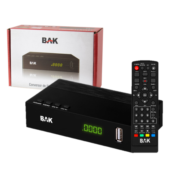 CONVERSOR DE TV DIGITAL ISDB-T BAK BK-2023