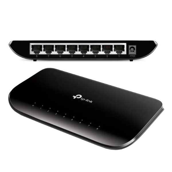 HUB SWITCH RJ45 8 PUERTOS GIGABIT TP-LINK TL-SG1008D 10/100/1000MBPS