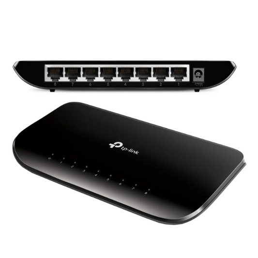 HUB SWITCH RJ45 8 PUERTOS GIGABIT TP-LINK TL-SG1008D 10/100/1000MBPS