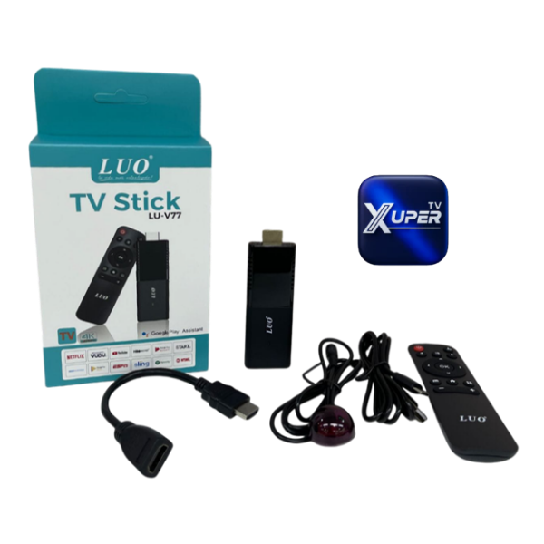 TV BOX STICK LUO LU-V77 4K WIFI 5GHZ
