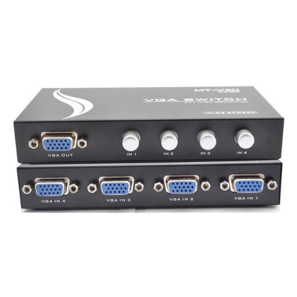 SWITCH VGA 4 ENTRADAS 1 SALIDA MT-15-4CF