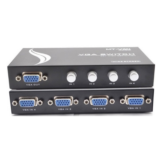 SWITCH VGA 4 ENTRADAS 1 SALIDA MT-15-4CF