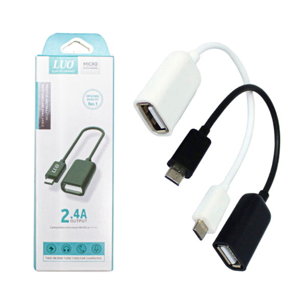 OTG MICRO USB V8 LU-X01 CON CABLE