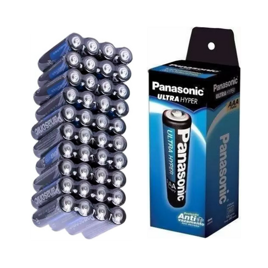 PILA AAA X40 PANASONIC SUPER HYPER 1.5V