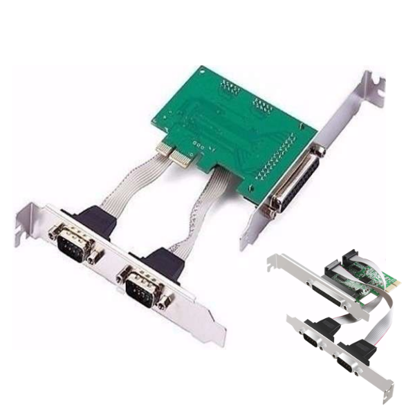 TARJETA PCI-E 2 SERIAL 1 PARALELO DB25