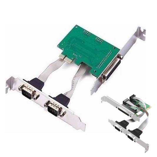 TARJETA PCI-E 2 SERIAL 1 PARALELO DB25