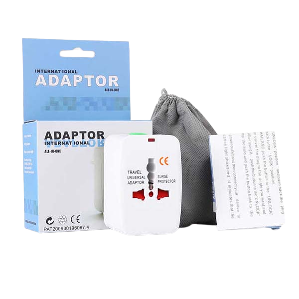 ADAPTADOR UNIVERSAL PARA TOMA CORRIENTE