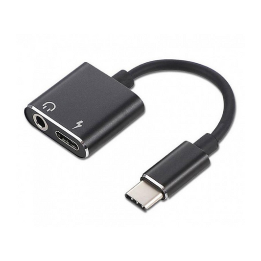 OTG TIPO C LUO LU-X03 PARA AURICULAR Y CARGADOR