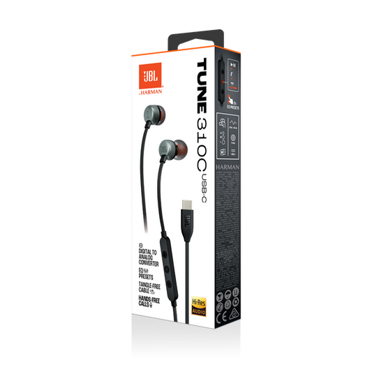AURICULAR JBL TUNE 310C - TIPO C